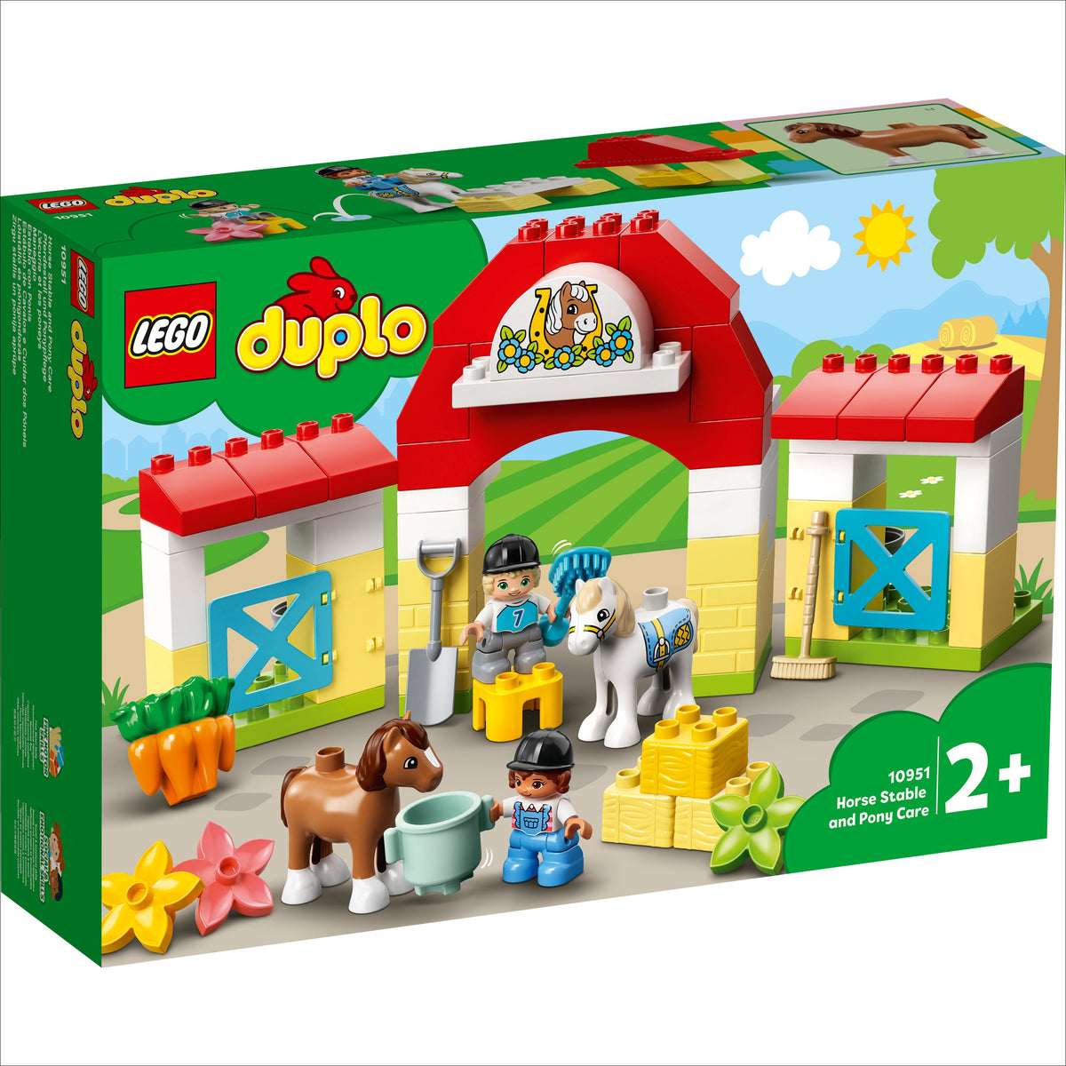 LEGO® DUPLO® Town Horse Stable and Pony Care