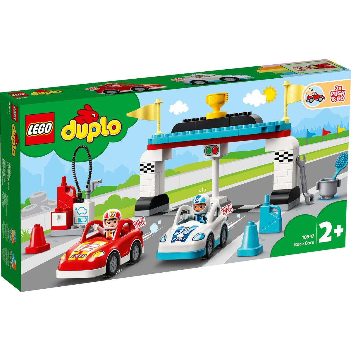 LEGO® DUPLO® Town Race Cars