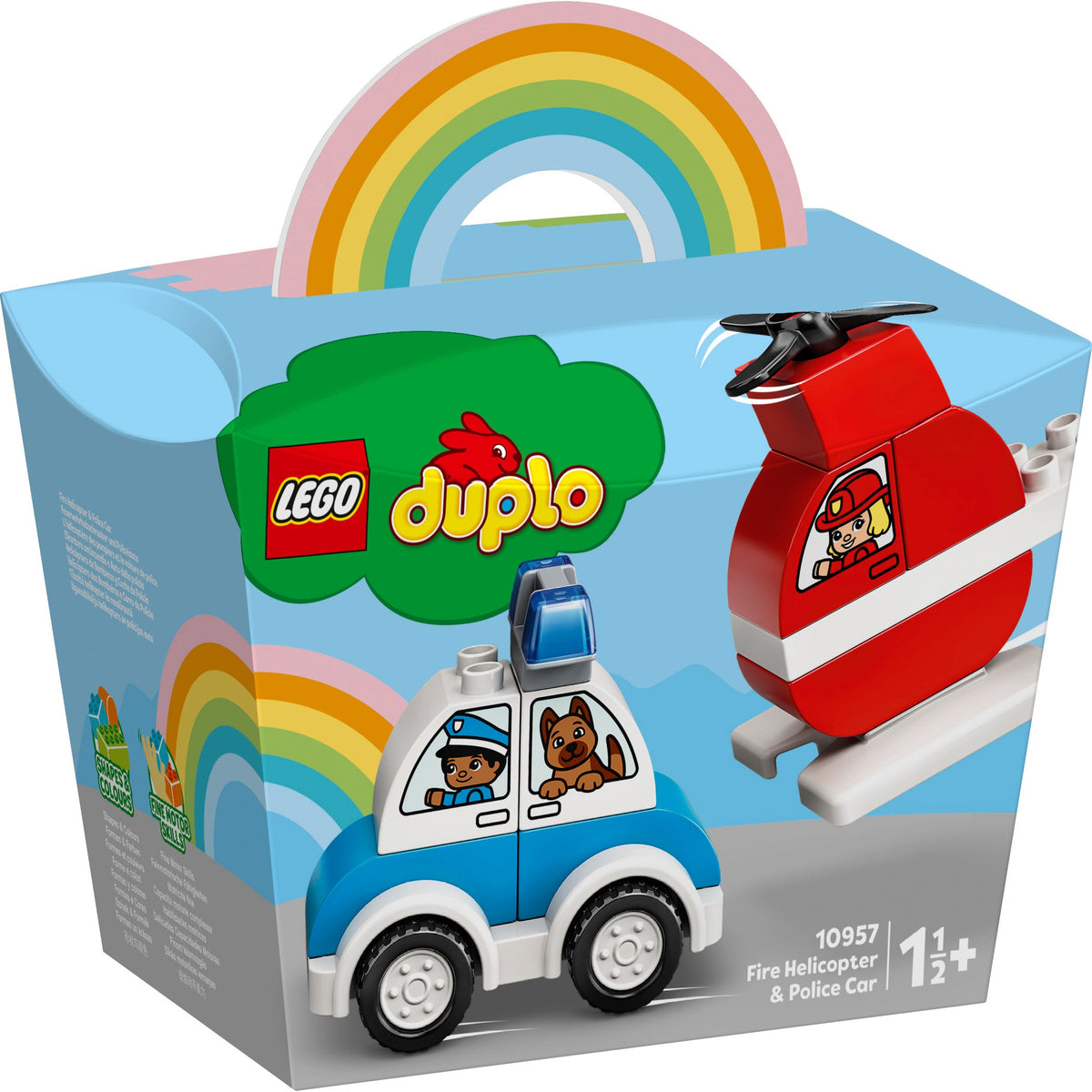 LEGO® DUPLO® My First Fire Helicopter and Police Car