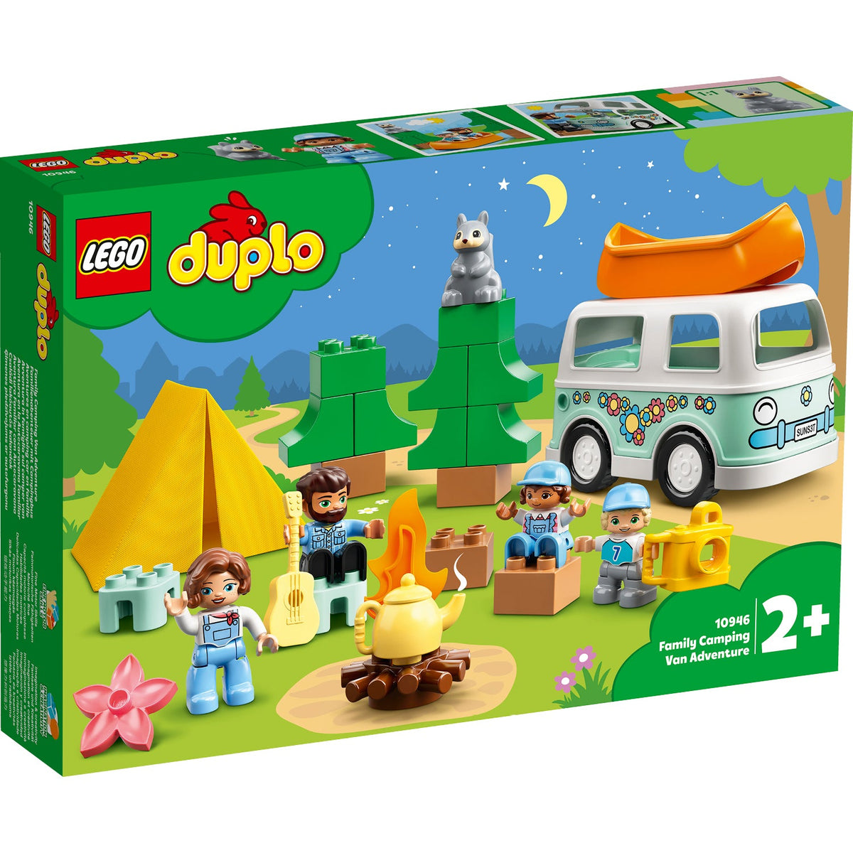 LEGO® DUPLO® Town Family Camping Van Adventure