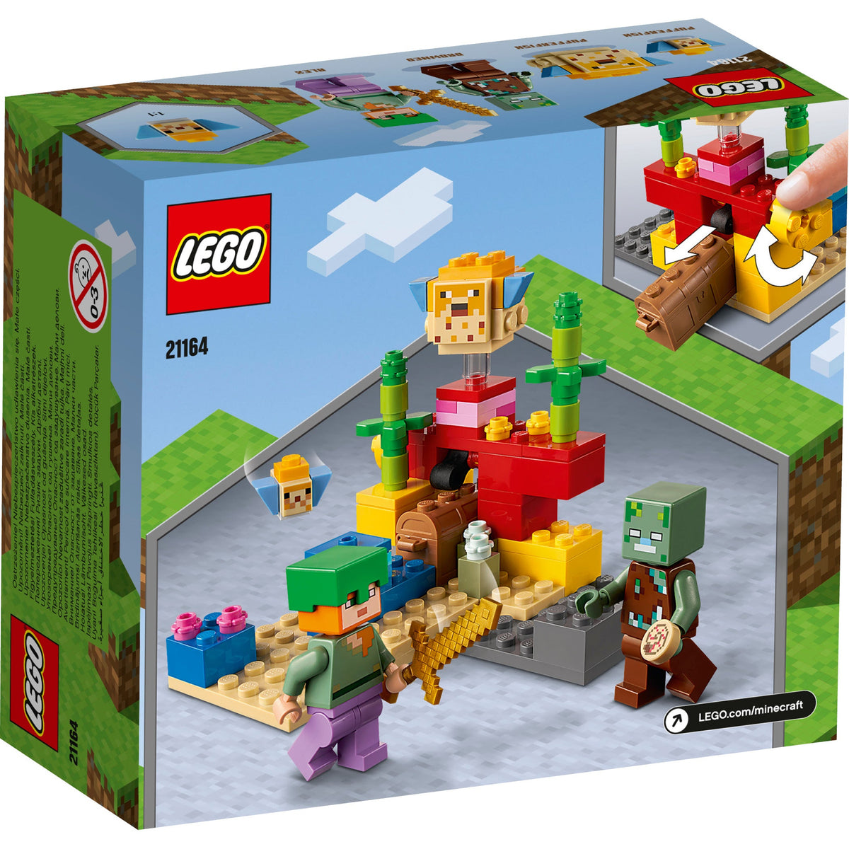 LEGO® Minecraft® The Coral Reef