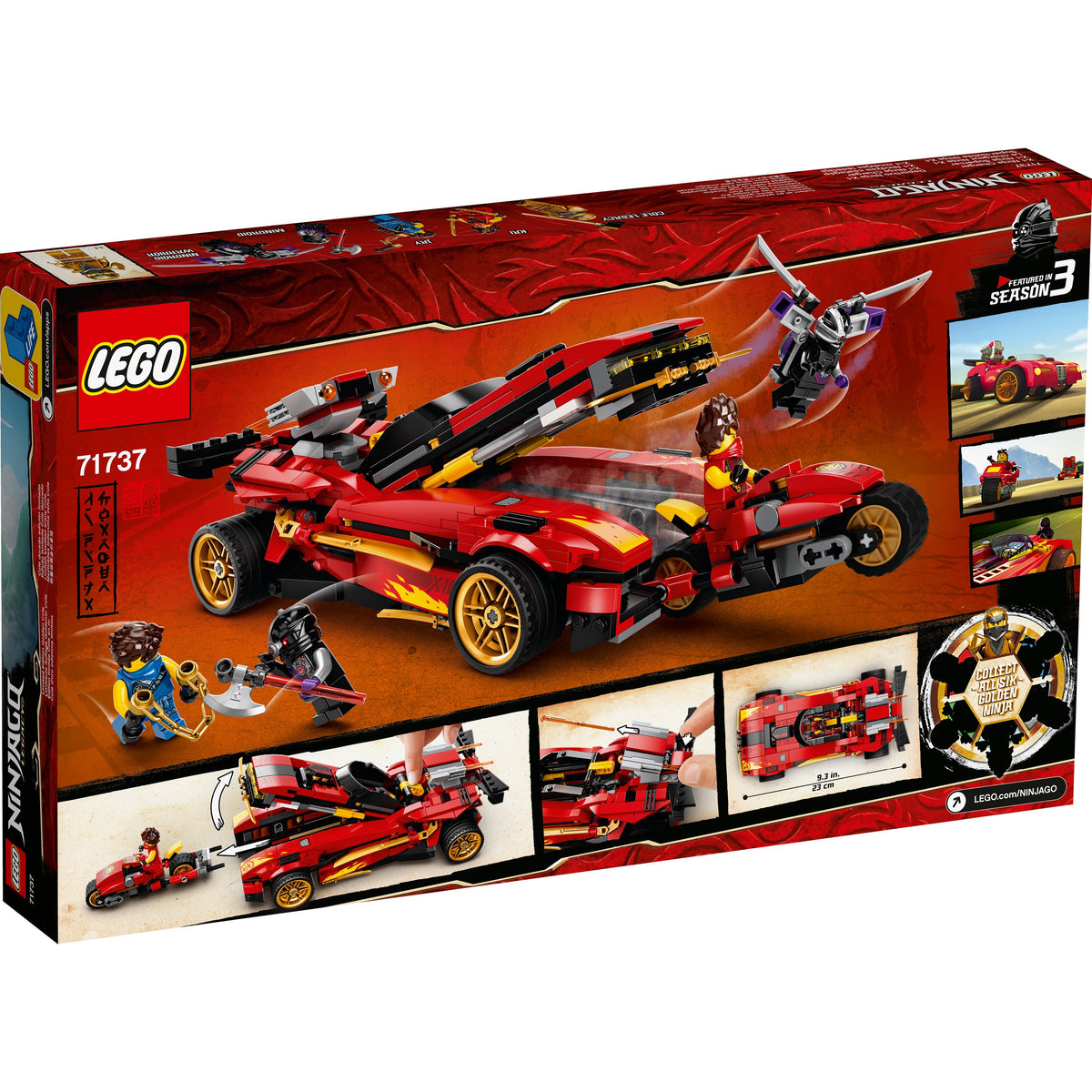 LEGO® NINJAGO® X-1 Ninja Charger