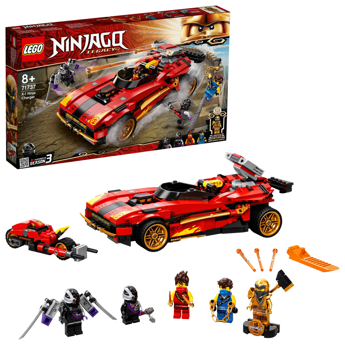 LEGO® NINJAGO® X-1 Ninja Charger