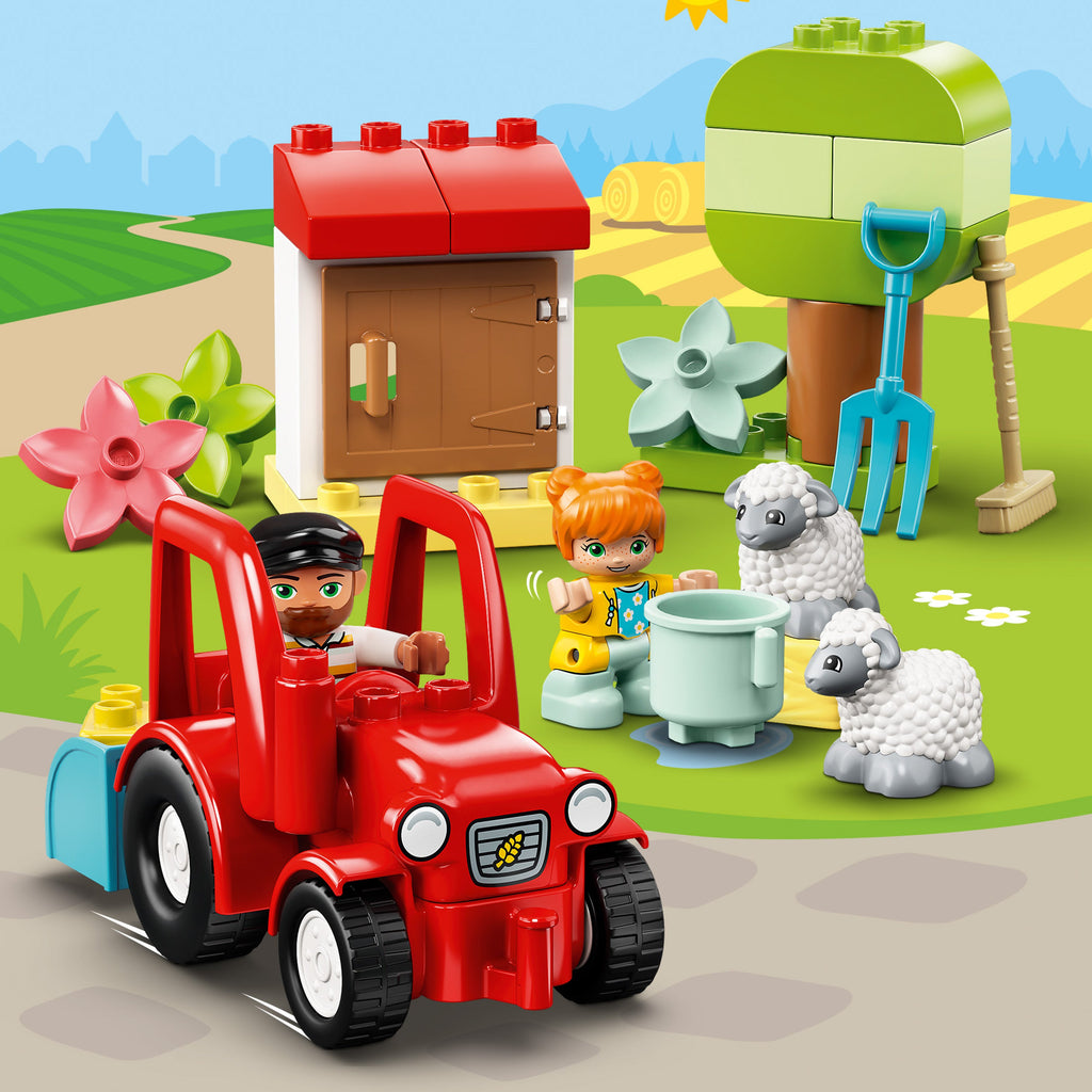 LEGO® DUPLO® Town Farm Tractor & Animal Care