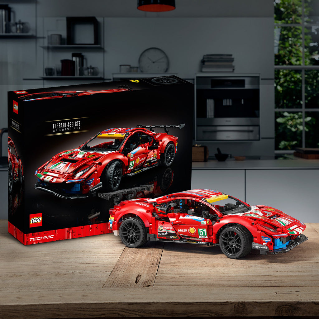 LEGO® Technic Ferrari 488 GTE “AF Corse #51”