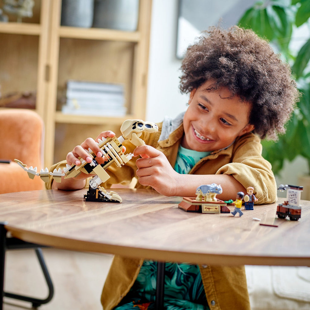 LEGO® Jurassic World T. rex Dinosaur Fossil Exhibition