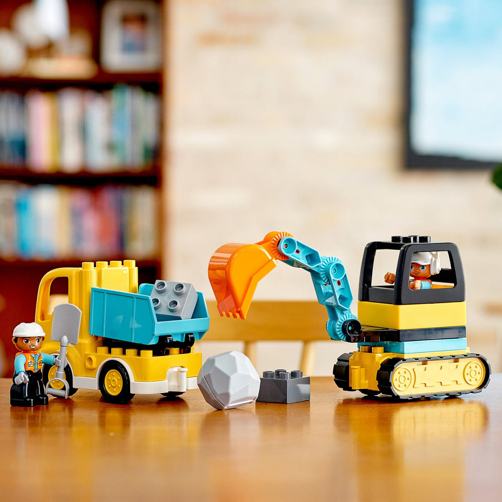 LEGO® DUPLO® Truck & Tracked Excavator