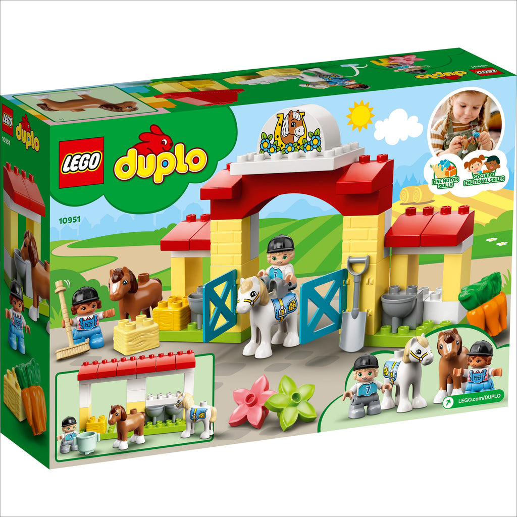LEGO® DUPLO® Town Horse Stable and Pony Care