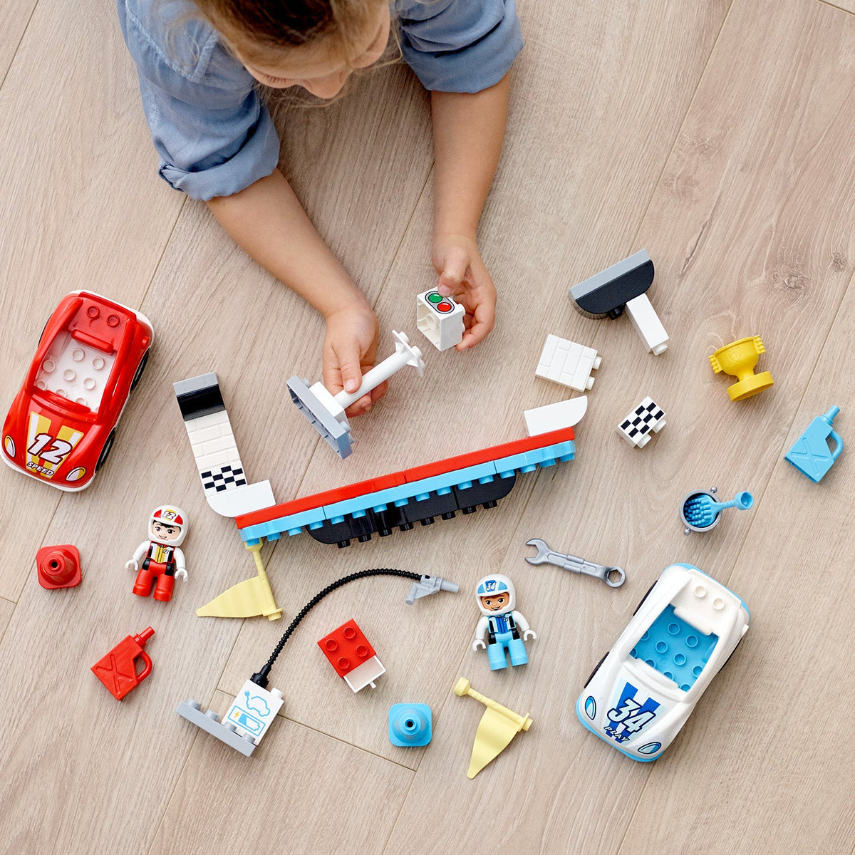LEGO® DUPLO® Town Race Cars